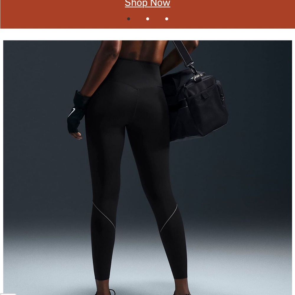Nike HR reflective running leggings band new - Picture 3 of 3
